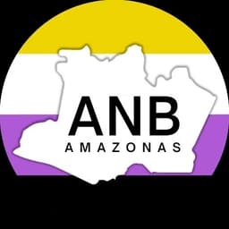 Logo Associação de Não-Bináries do Amazonas
